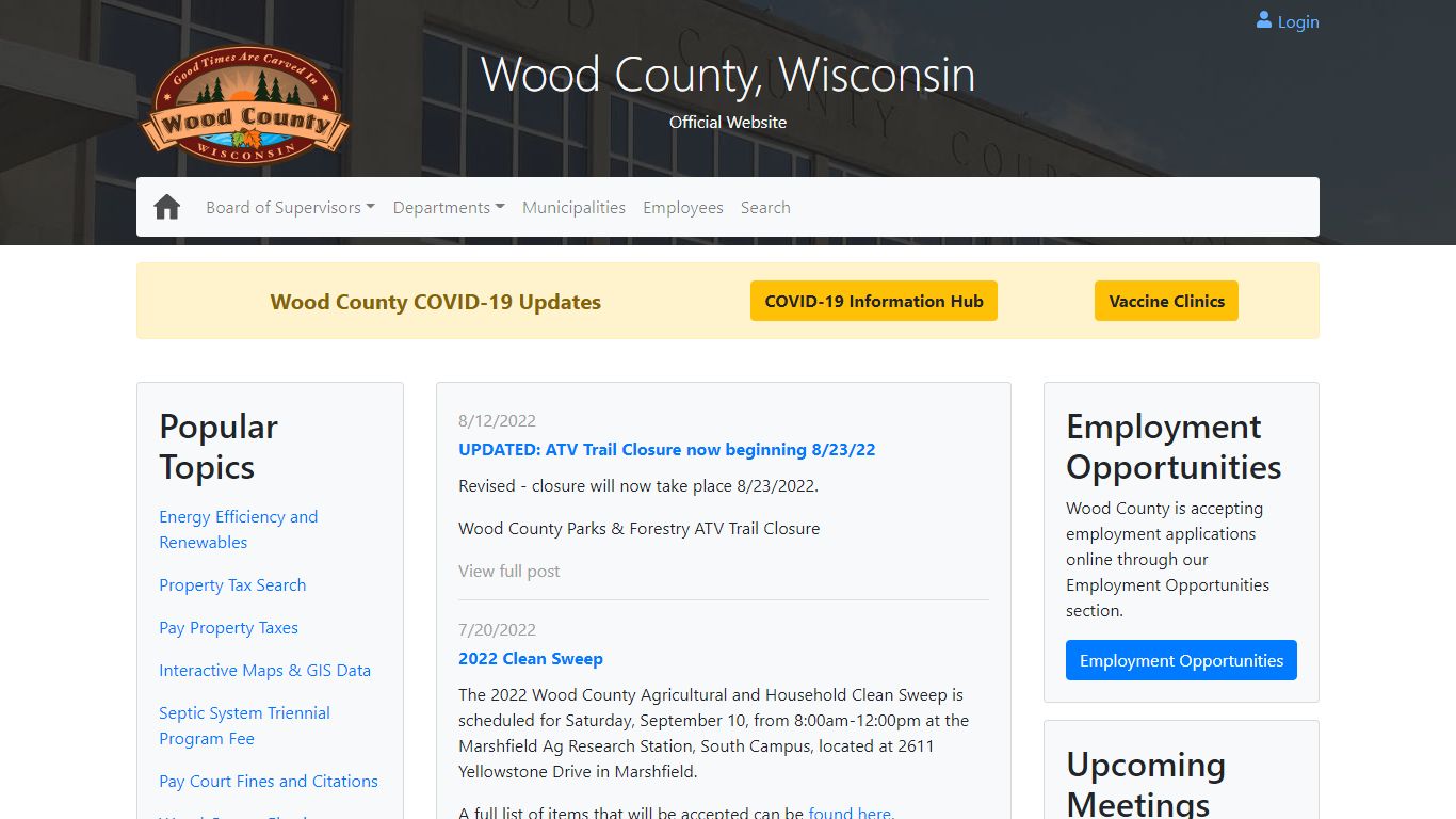 WOOD COUNTY SMALL CLAIMS ... - Wood County Wisconsin